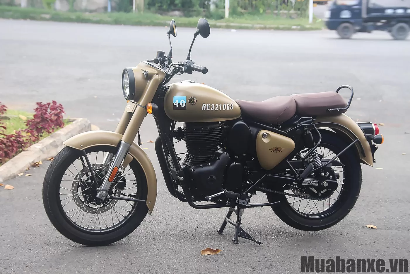 Thiết kế thân xe Royal Enfield Classic 350