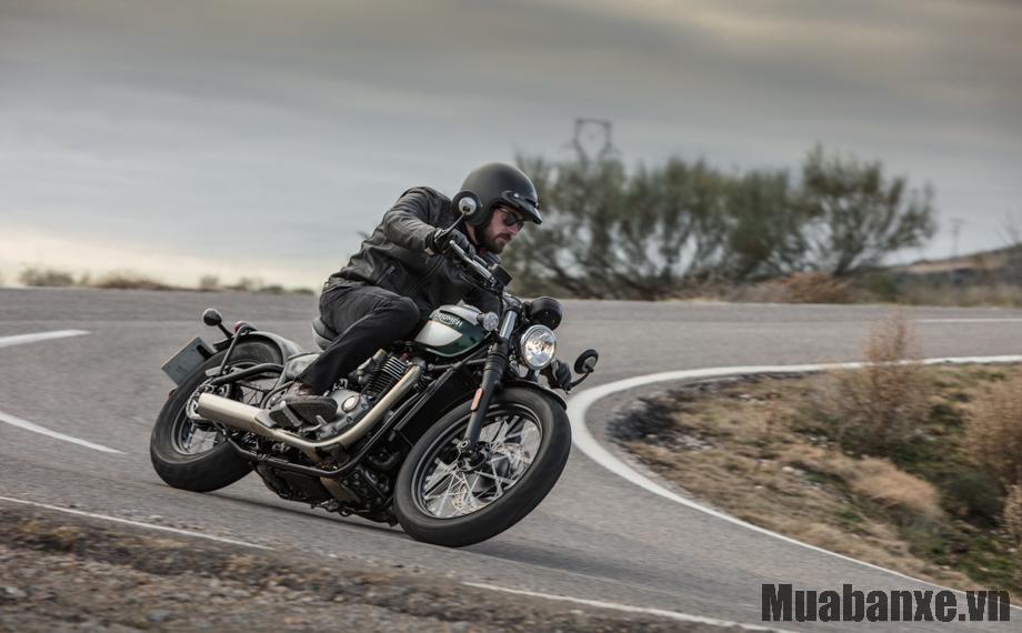 cam giac lai xe triumph bonneville bobber