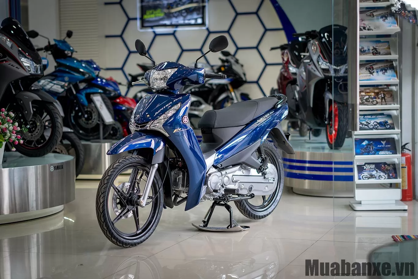Thiết kế thân xe Yamaha Jupiter Finn