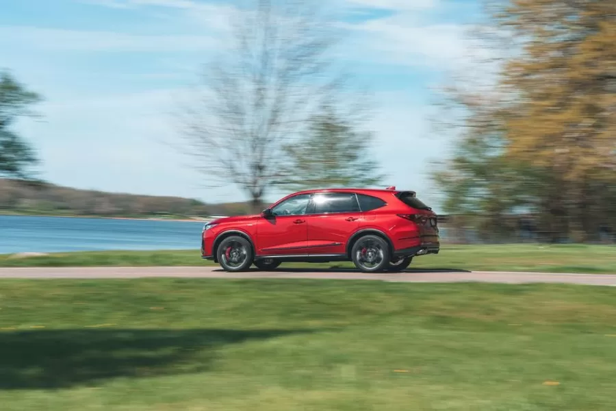 Thiết kế thân xe acura mdx
