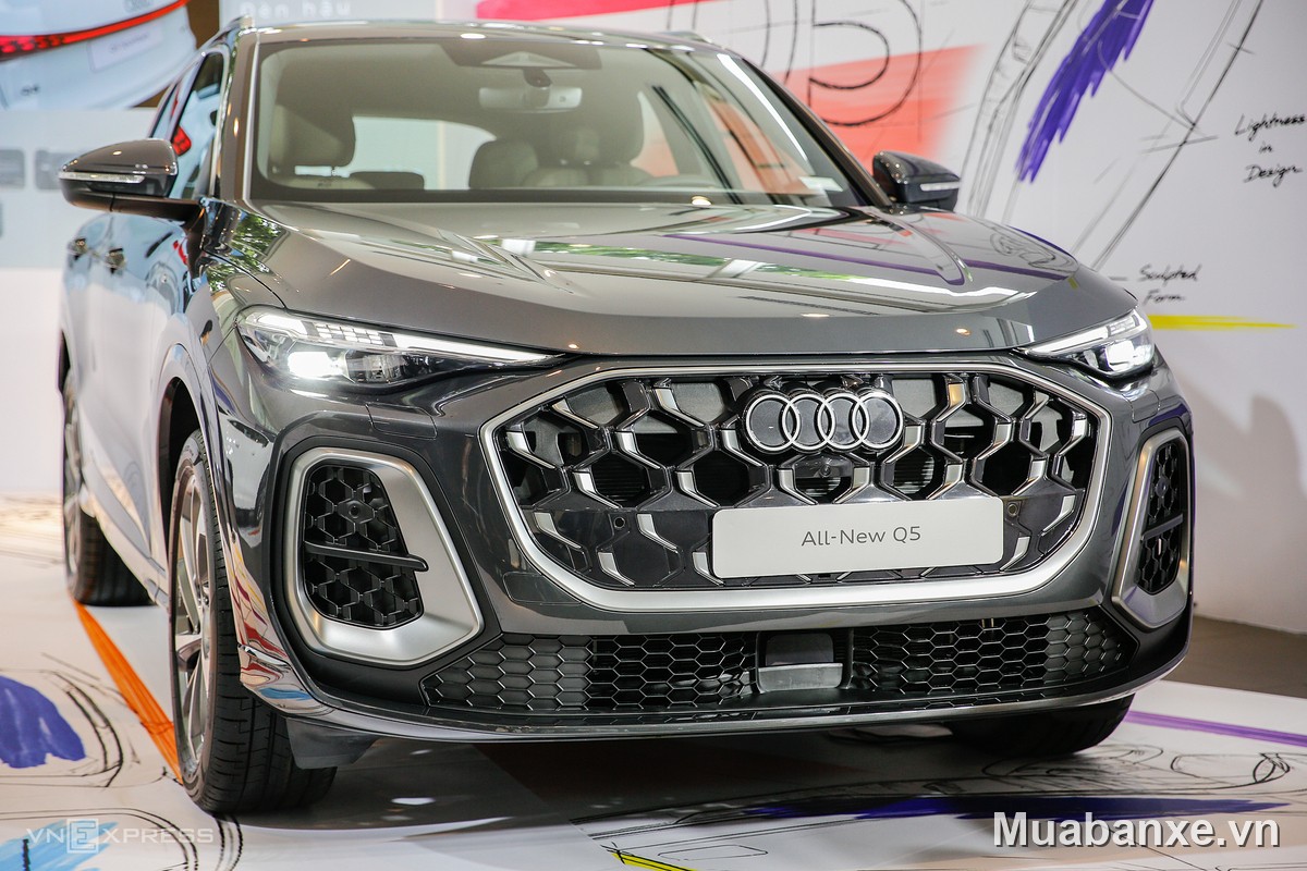 Audi Q5 2026 - đầu xe nhìn trước