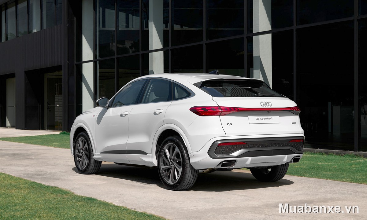 Audi Q5 2026 đuôi xe nhìn sau