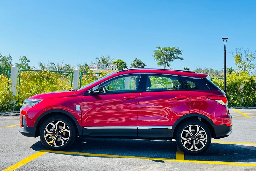 Thiết kế thân xe baic x55 