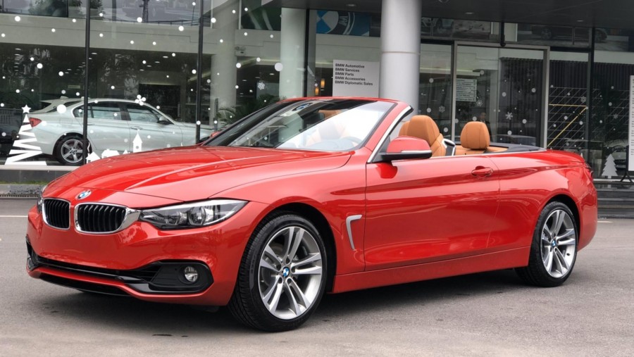 Thiết kế đầu xe bmw 420i convertible 