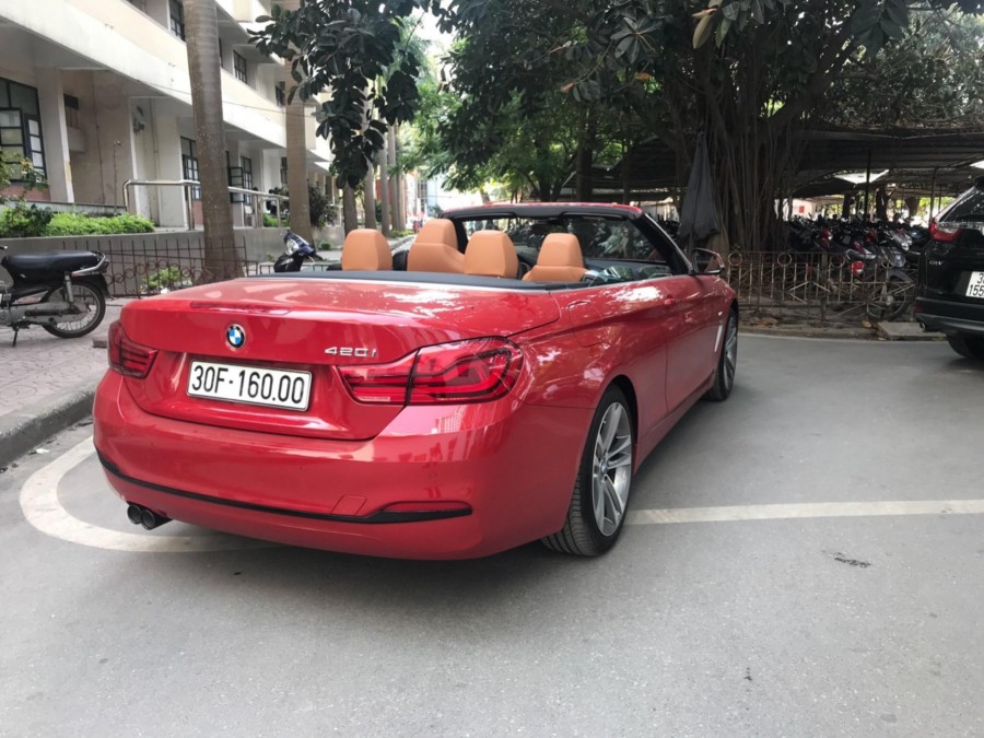 Thiết kế đuôi xe bmw 420i convertible 