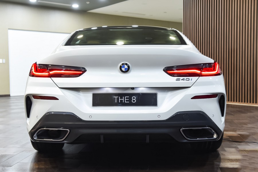 Thiết kế đuôi xe bmw 840i gran coupe