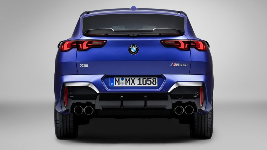 Thiết kế đuôi xe bmw x2 