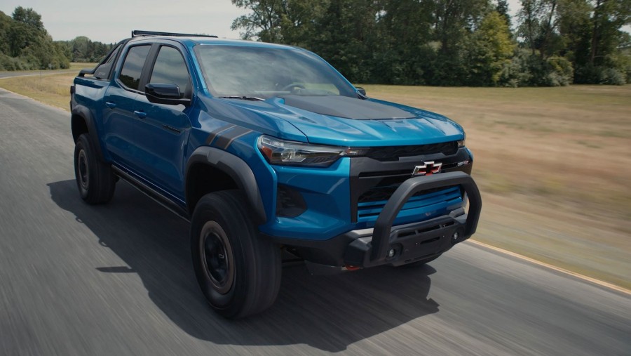 Thiết kế đầu xe chevrolet colorado 