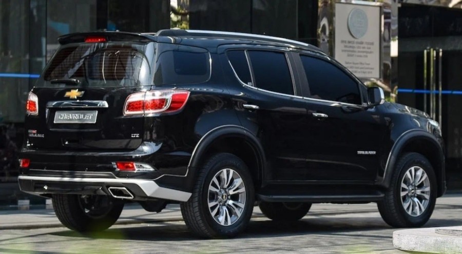 Thiết kế thân xe chevrolet trailblazer 