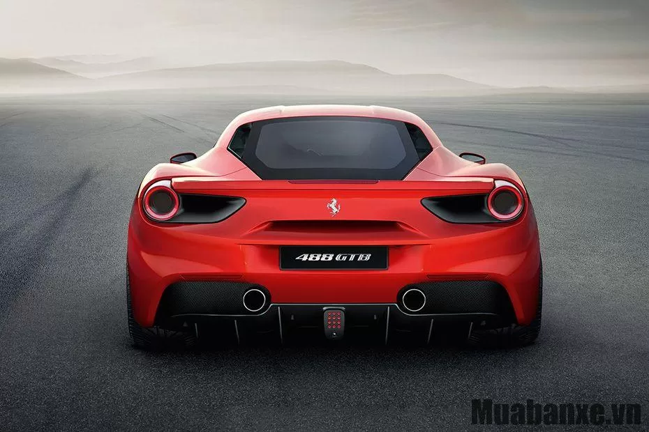duoi xe ferrari 488
