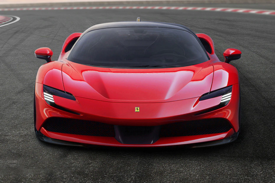 Thiết kế đầu xe ferrari sf90 stradale 