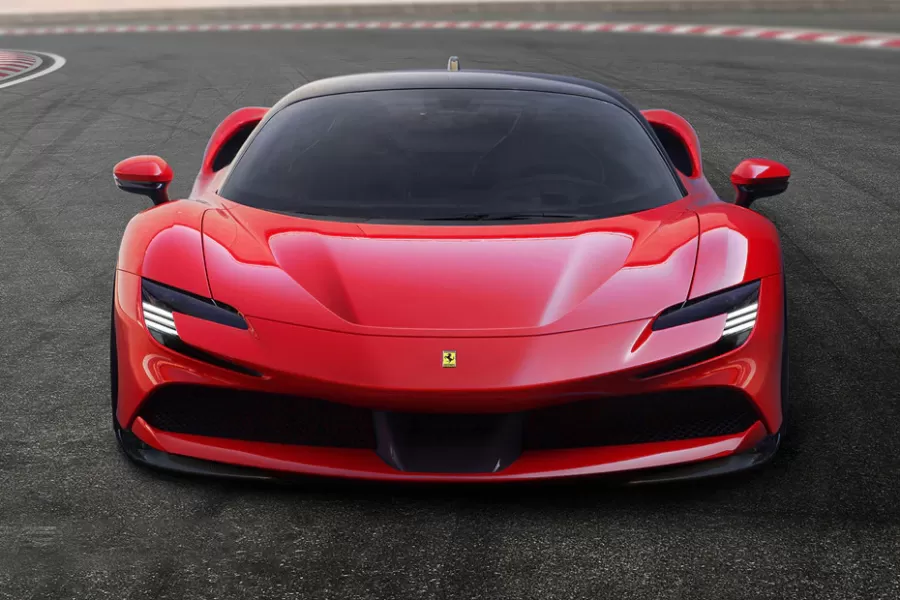 Thiết kế đầu xe ferrari sf90 stradale