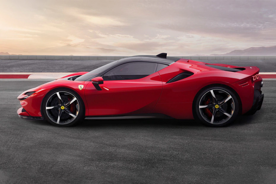 Thiết kế thân xe ferrari sf90 stradale