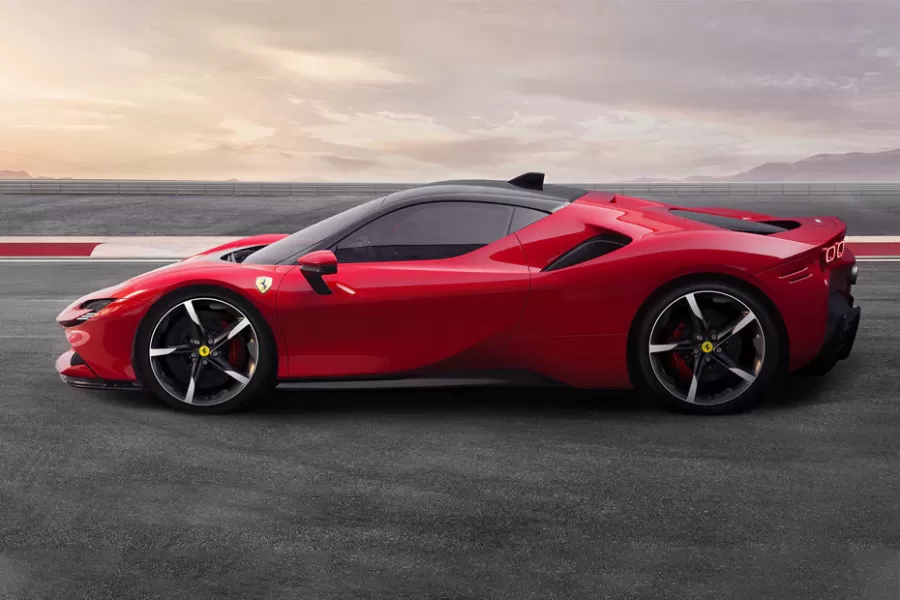 Thiết kế thân xe ferrari sf90 stradale