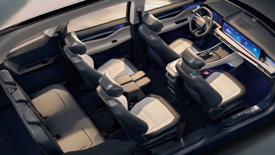 Thiết kế ghế ngồi ford edge 