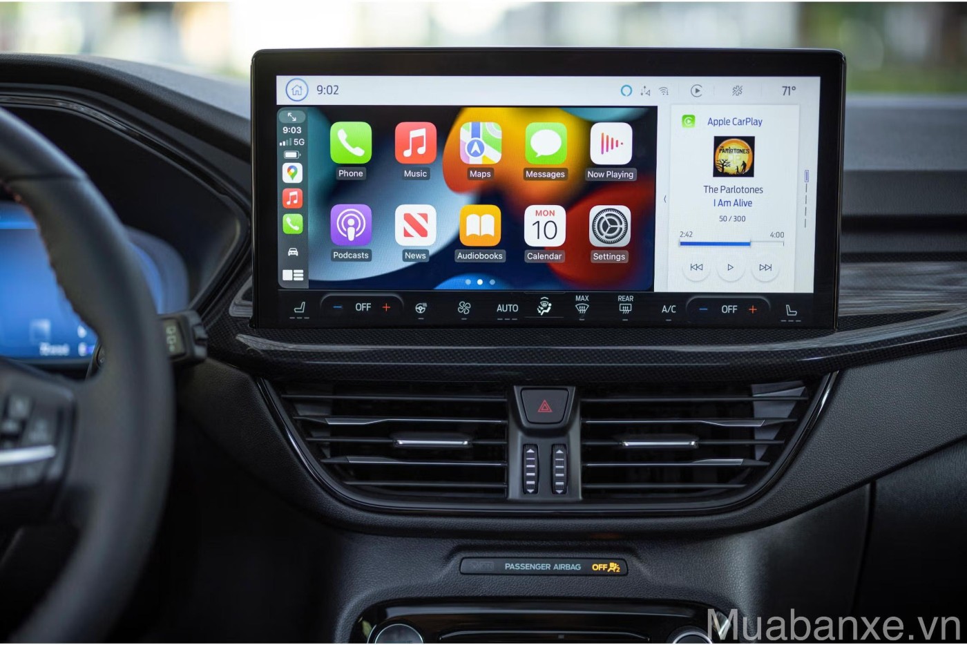 man hinh ket noi va giai tri tren xe ford escape tinbanxe vn