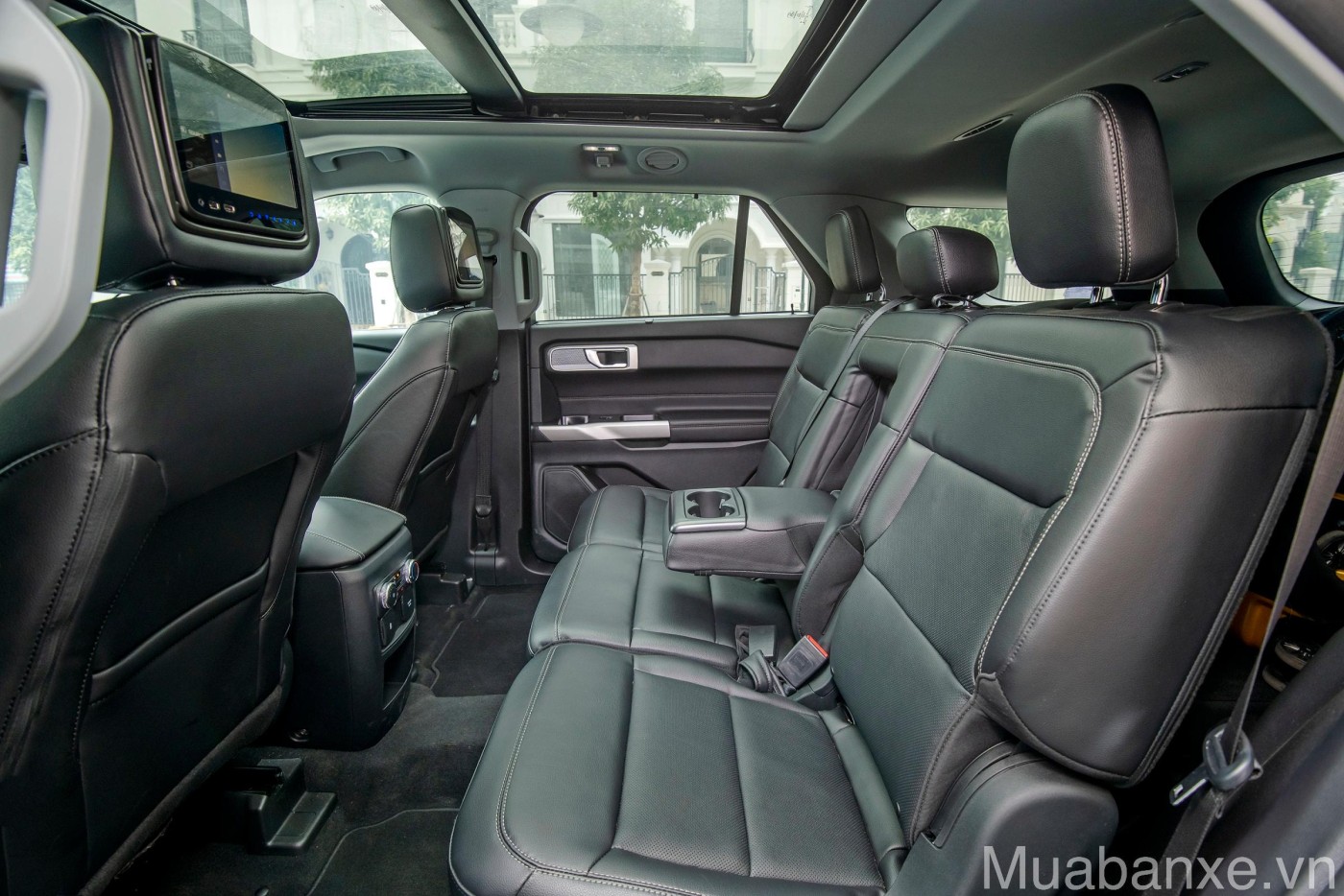 he thong ghe ngoi tren xe ford explorer tinbanxe vn