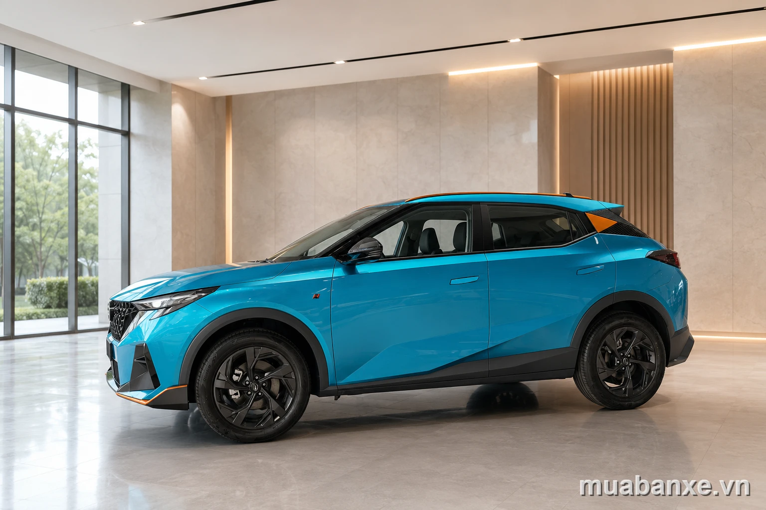 GAC GS3 Emzoom trong showroom hiện đại