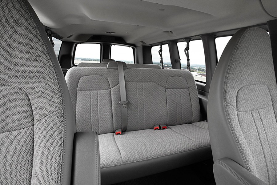 Thiết kế ghế ngồi xe gmc savana passenger 