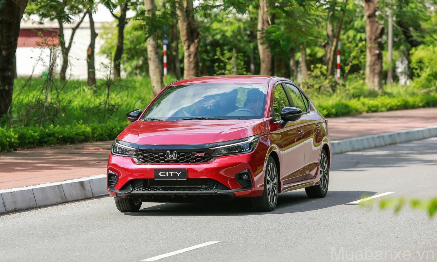 cam giac lai xe honda city trong do thi tinbanxe vn