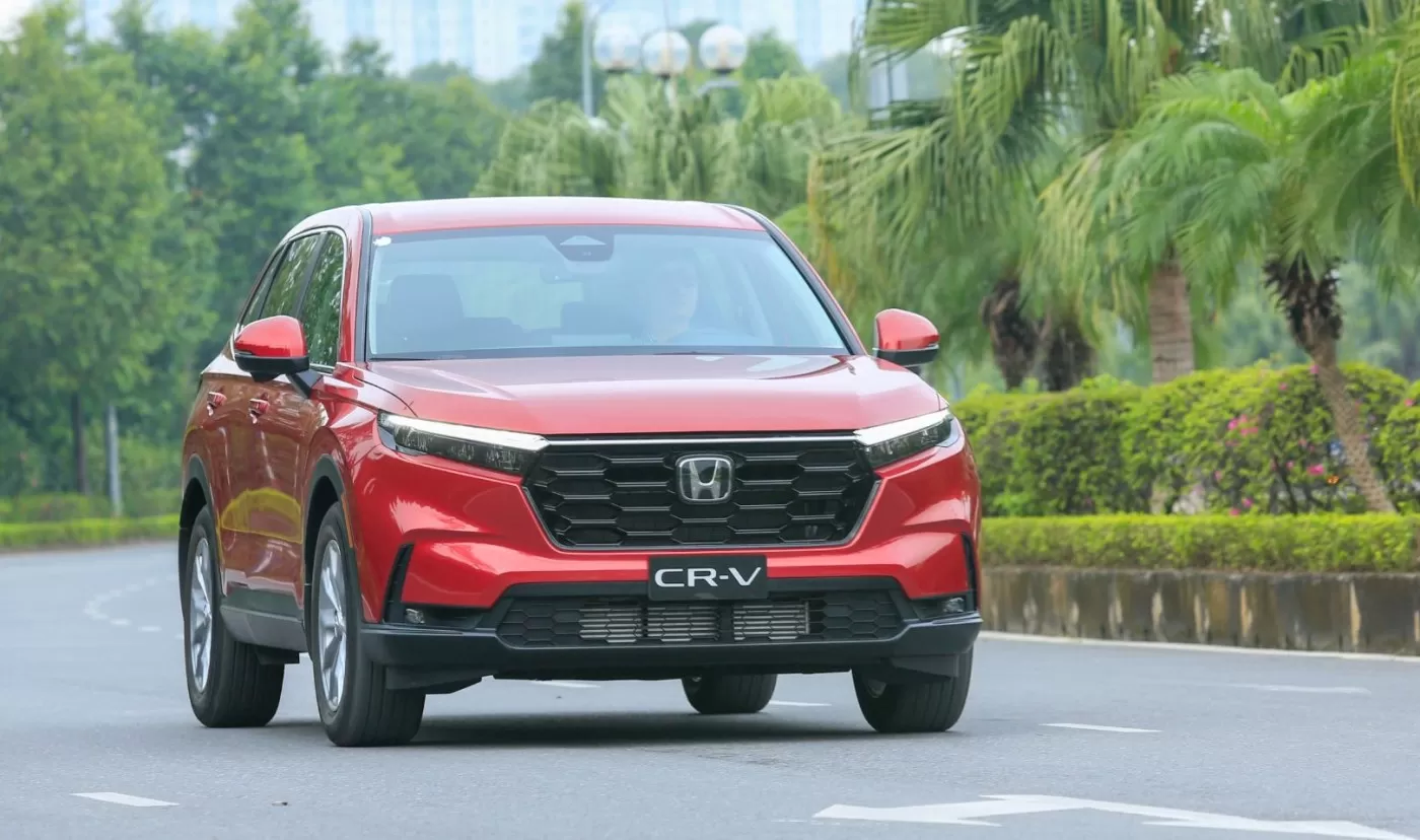 Thiết kế đầu xe Honda CR-V