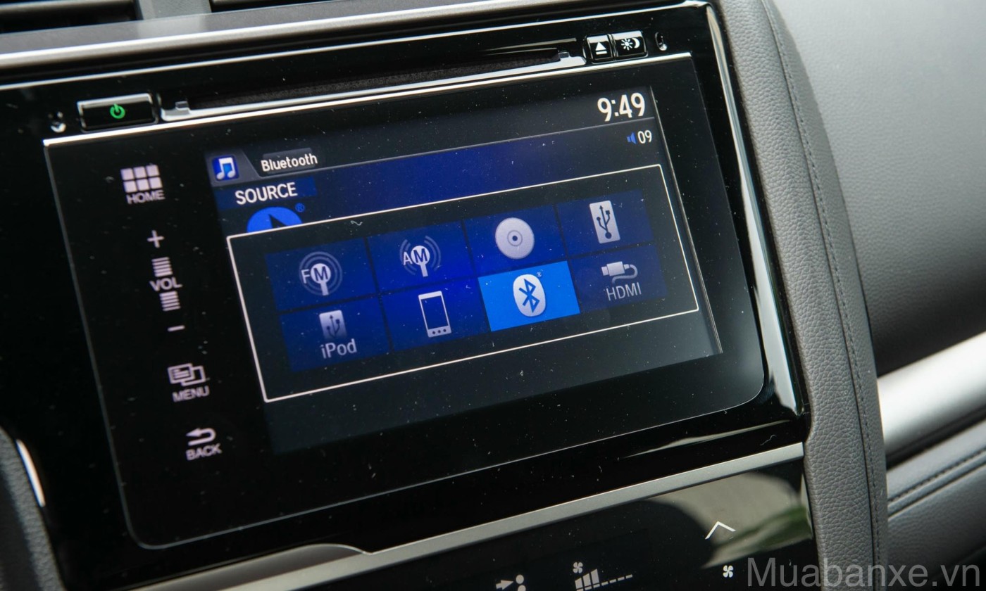 man hinh ket noi va giai tri tren xe honda jazz tinbanxe vn