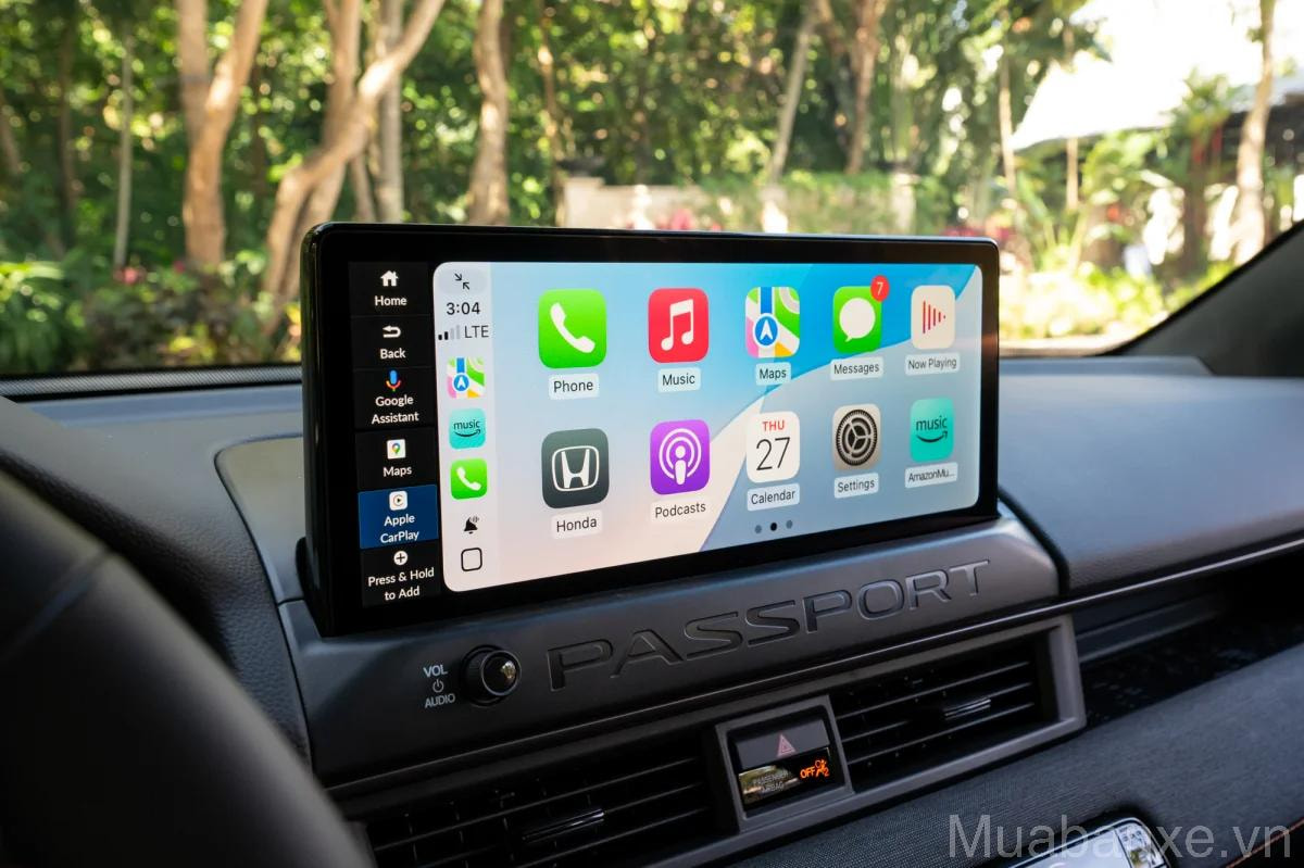 man hinh ket noi va giai tri tren xe honda passport tinbanxe vn