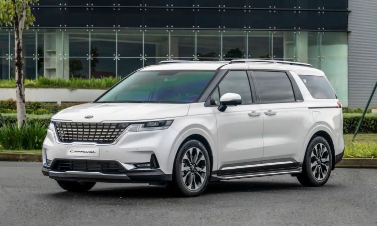 mau trang xe kia carnival