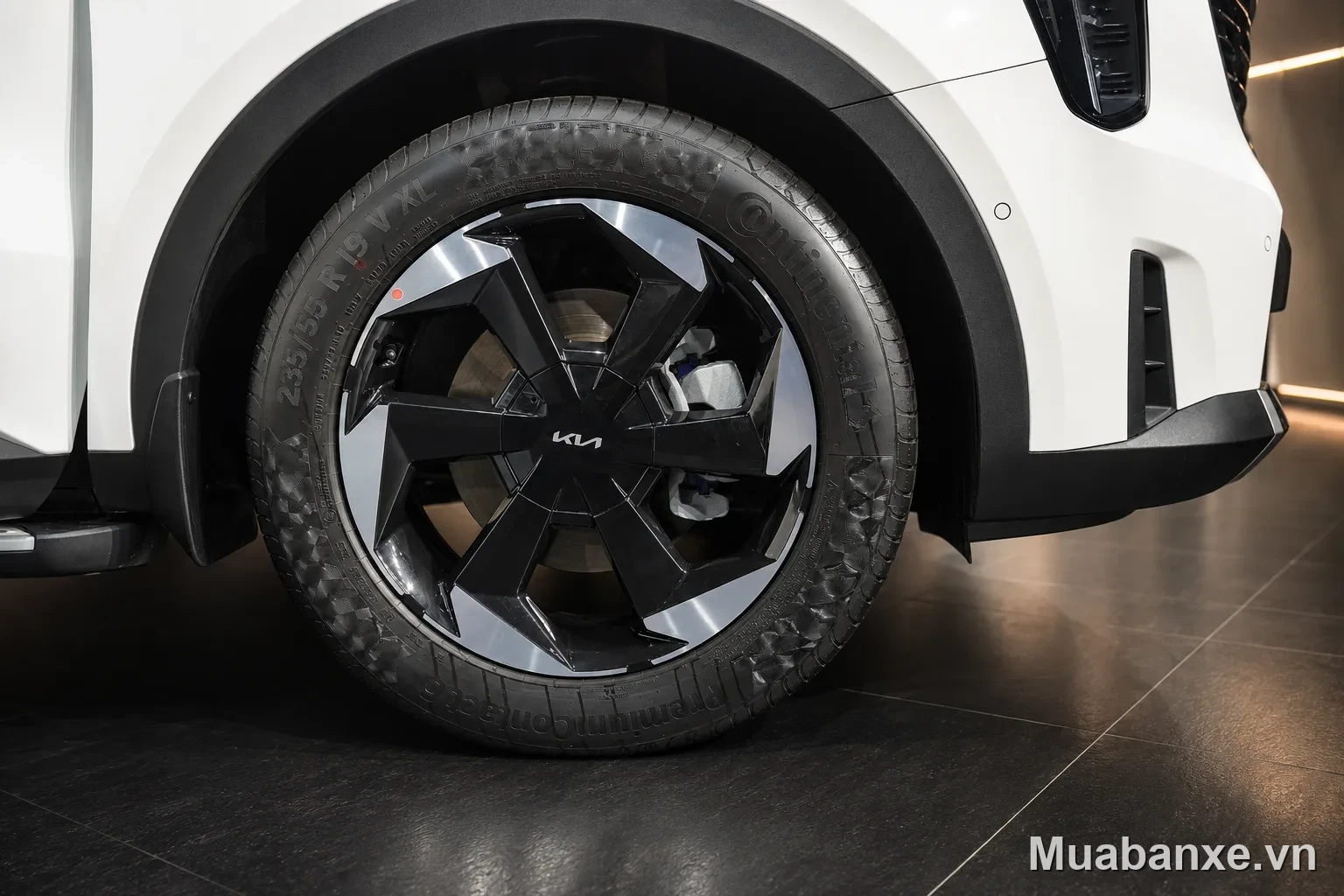Kia Sorento 2026 mâm xe góc nghiêng