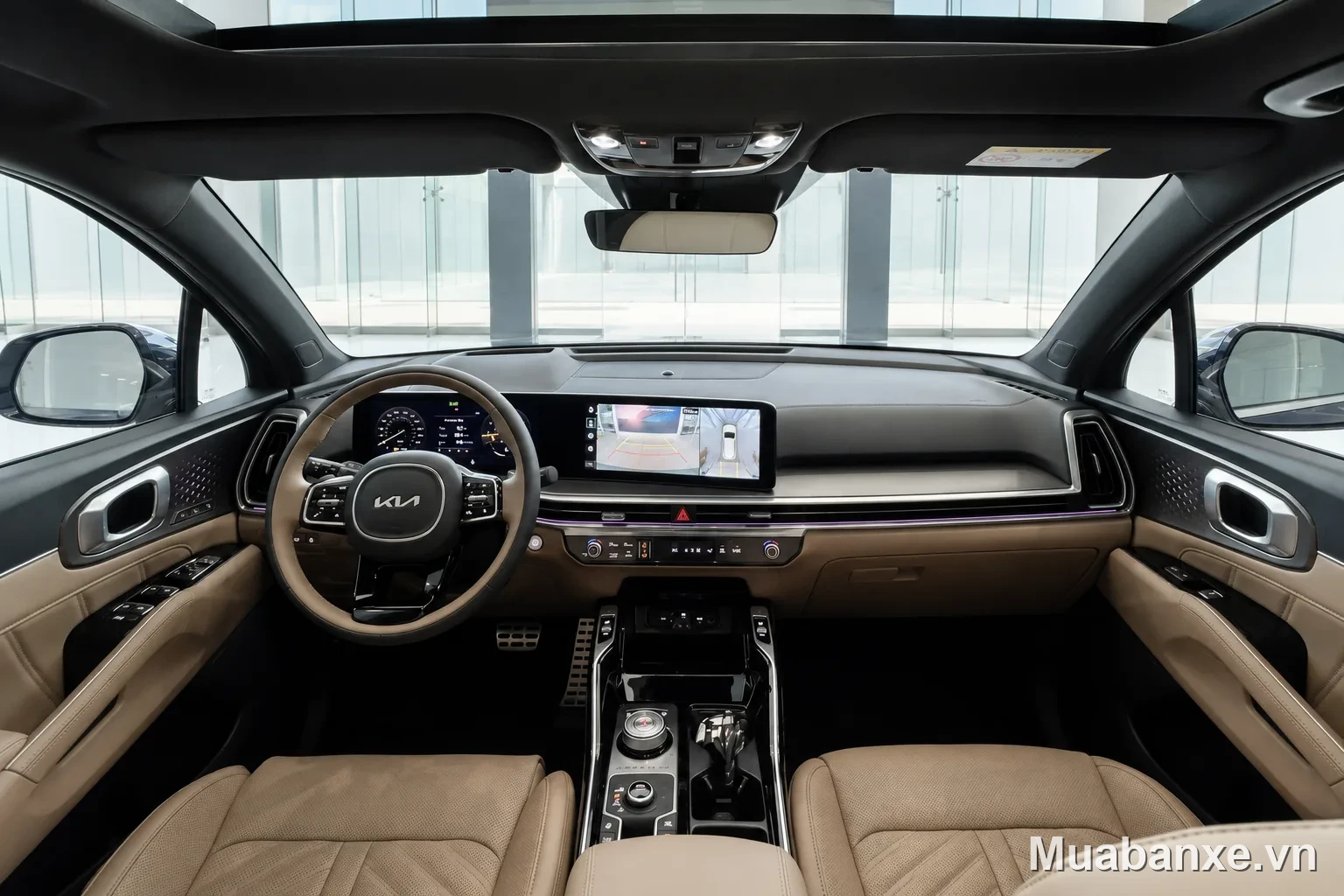 Kia Sorento màn hình giải trí trong xe