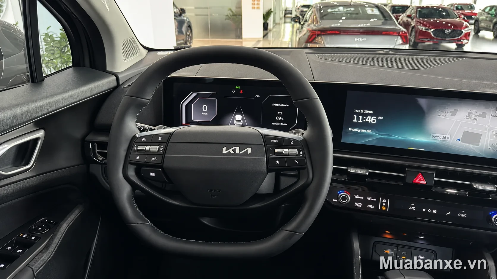Kia Sportage 2026 vô lăng hiện đại và tinh tế