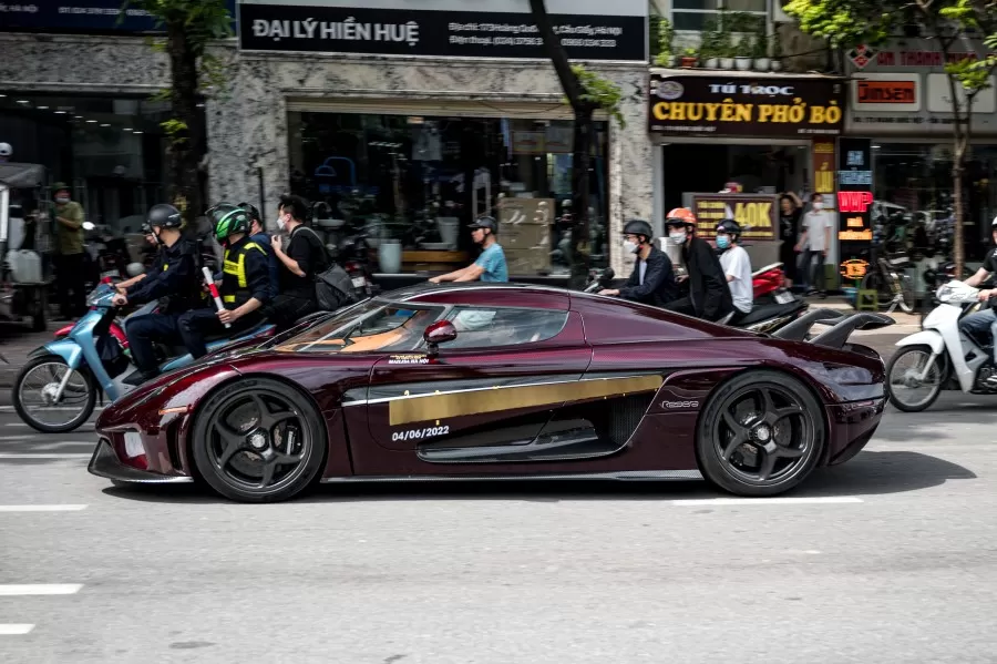 Thiết kế thân xe koenigsegg agera