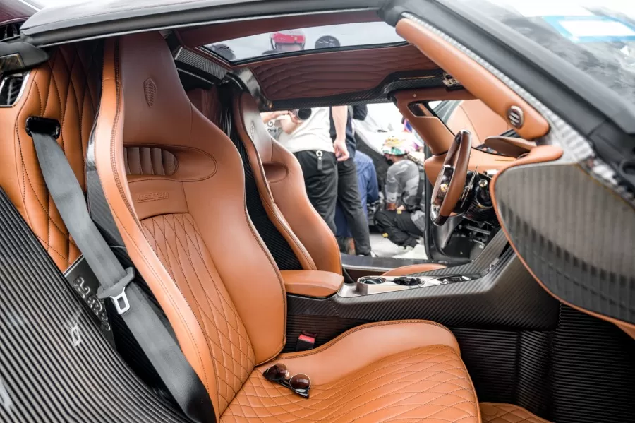 Thiết kế ghế ngồi koenigsegg agera
