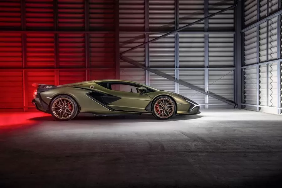 Thiết kế thân xe lamborghini sian