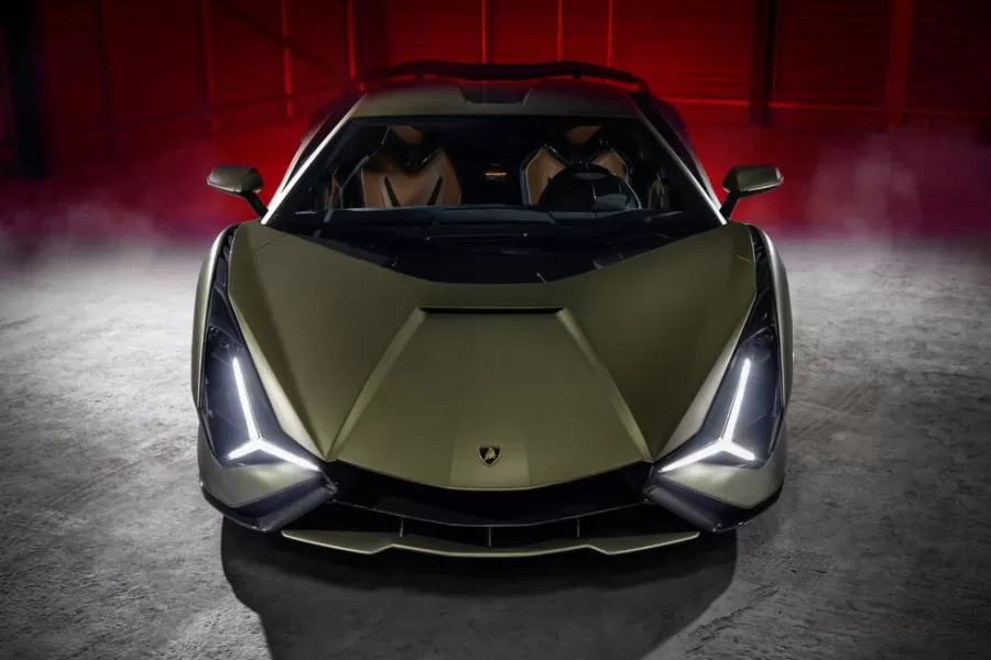 Thiết kế đầu xe lamborghini sian