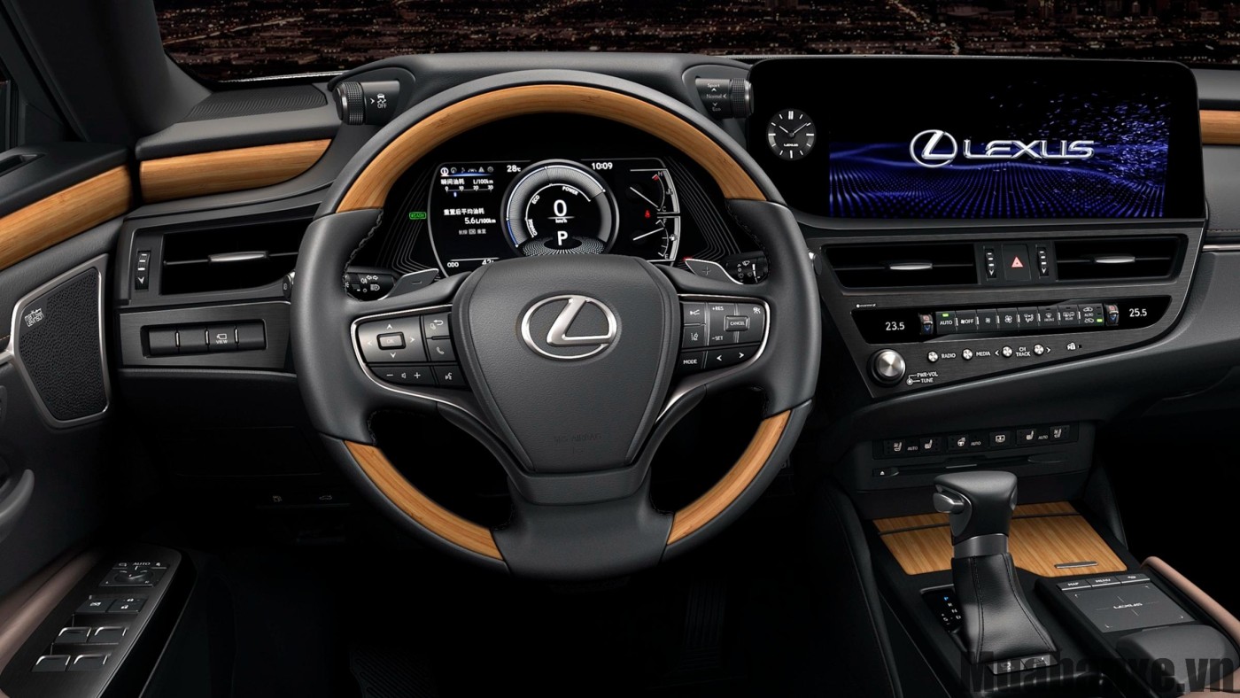 tien nghi tren xe lexus es