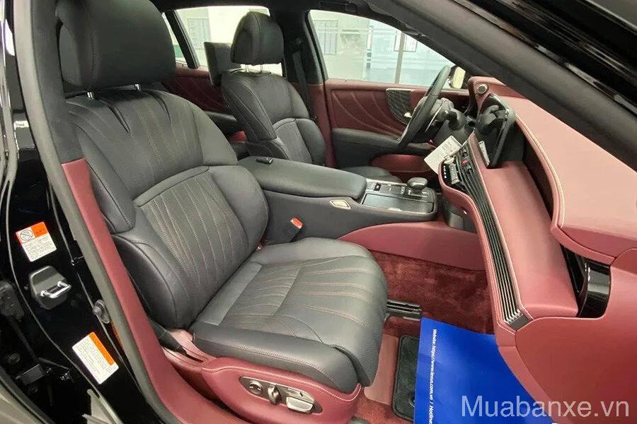 he thong ghe ngoi tren xe lexus ls 500 tinbanxe vn