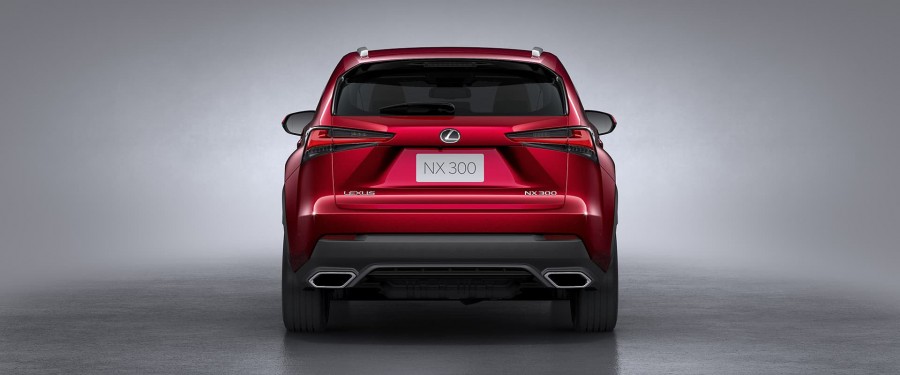 Thiết kế đuôi xe lexus nx300 