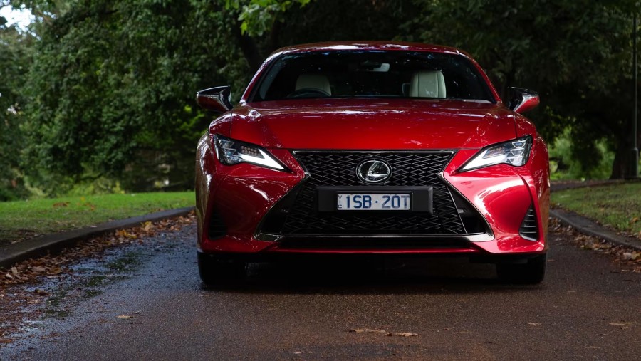 Thiết kế ghế ngồi lexus rc 300 