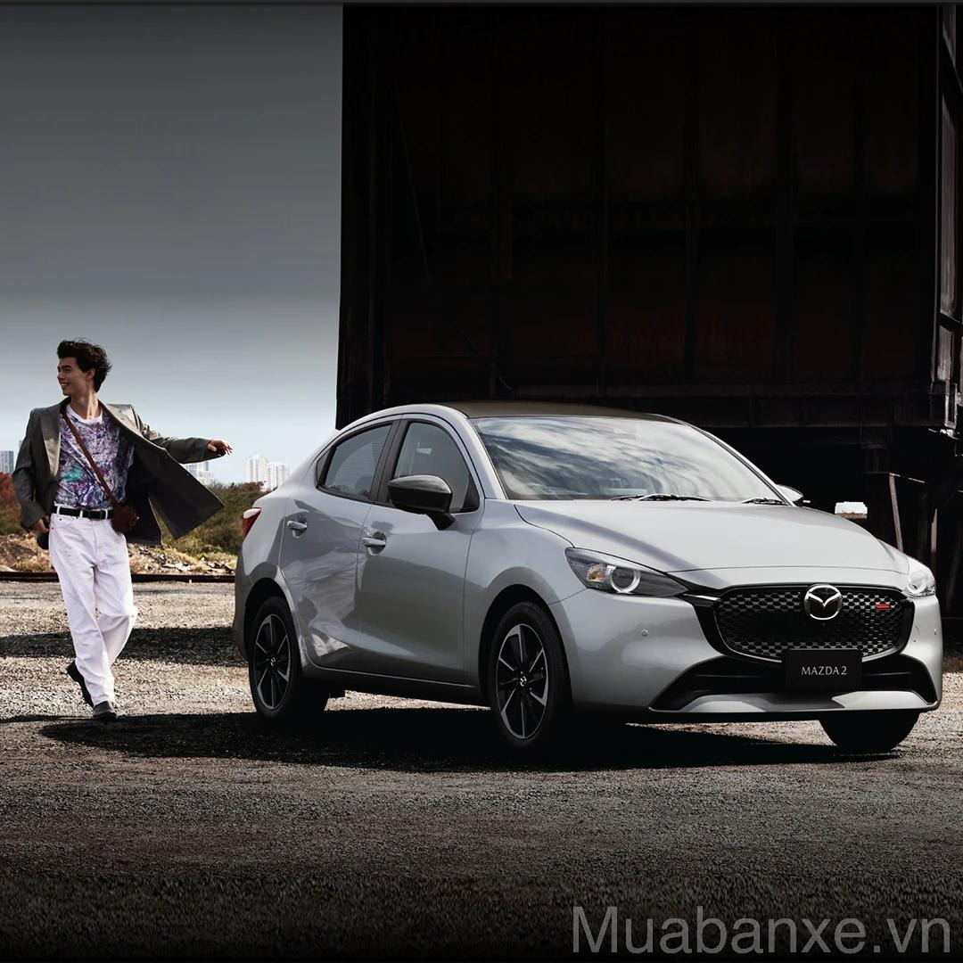ngoai that xe mazda 2 tinbanxe vn