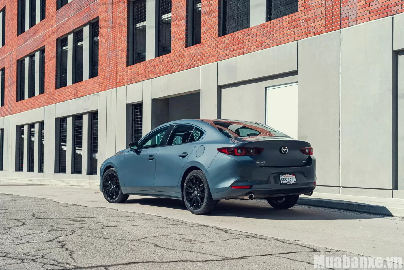 Thiết kế đuôi xe Mazda 3 Hatchback