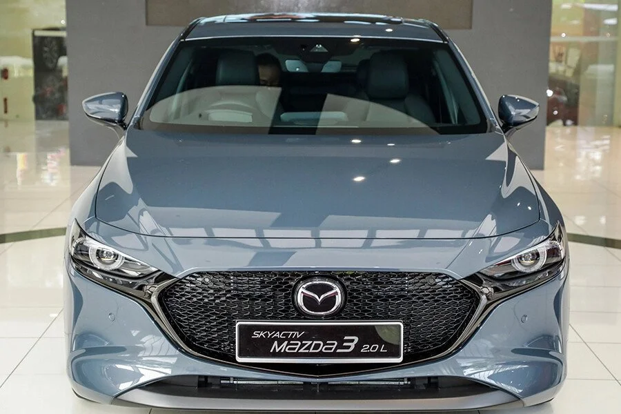 Thiết kế đầu xe mazda 3 hatchback