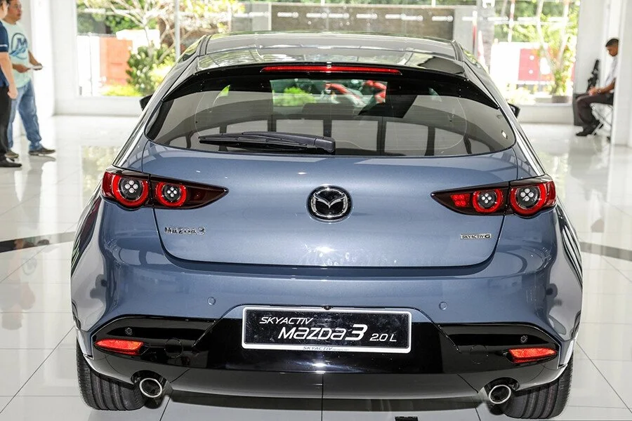 Thiết kế thân xe mazda 3 hatchback