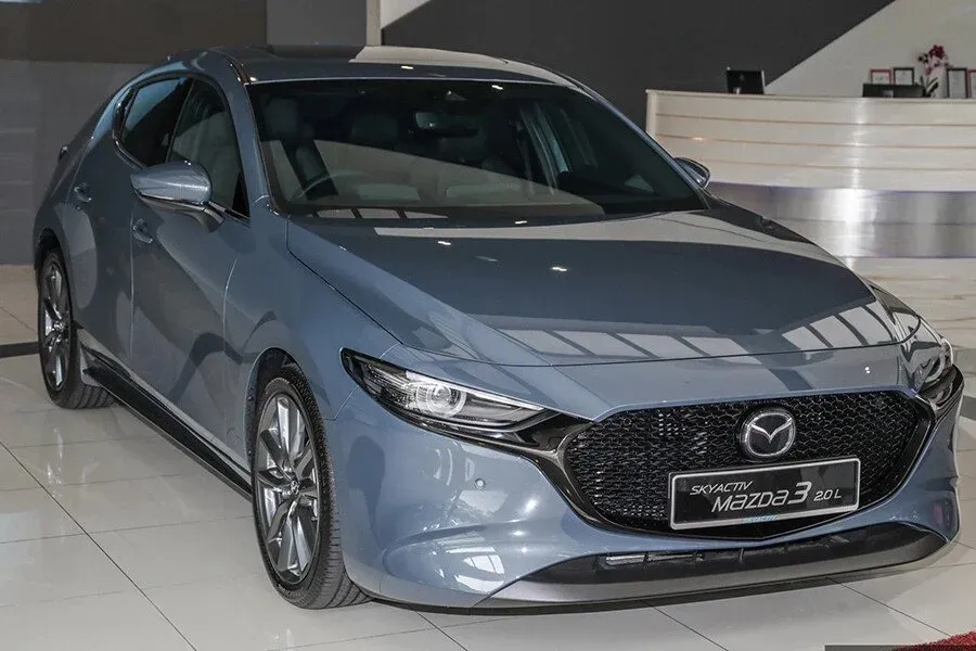 Thiết kế thân xe mazda 3 hatchback 