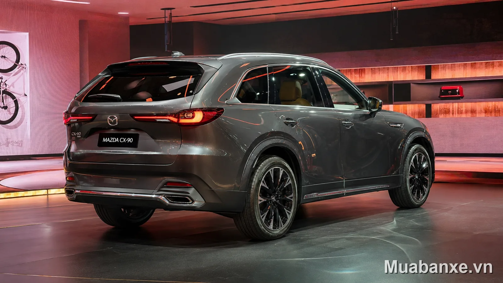 Mazda CX-90 đuôi xe Mazda CX-90 nhìn từ phía sau
