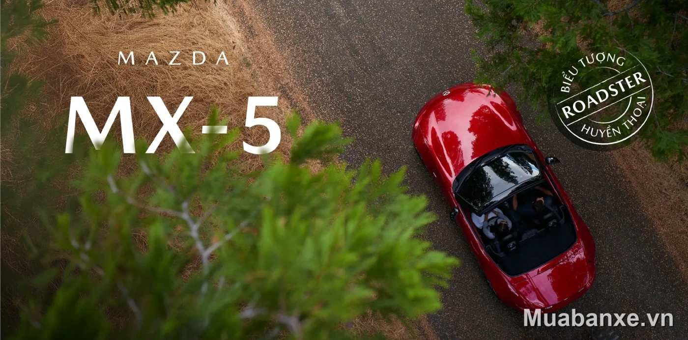 Mazda MX-5 màu đỏ (chi tiết)