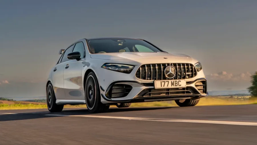 Cảm giác lái mercedes a45 amg 