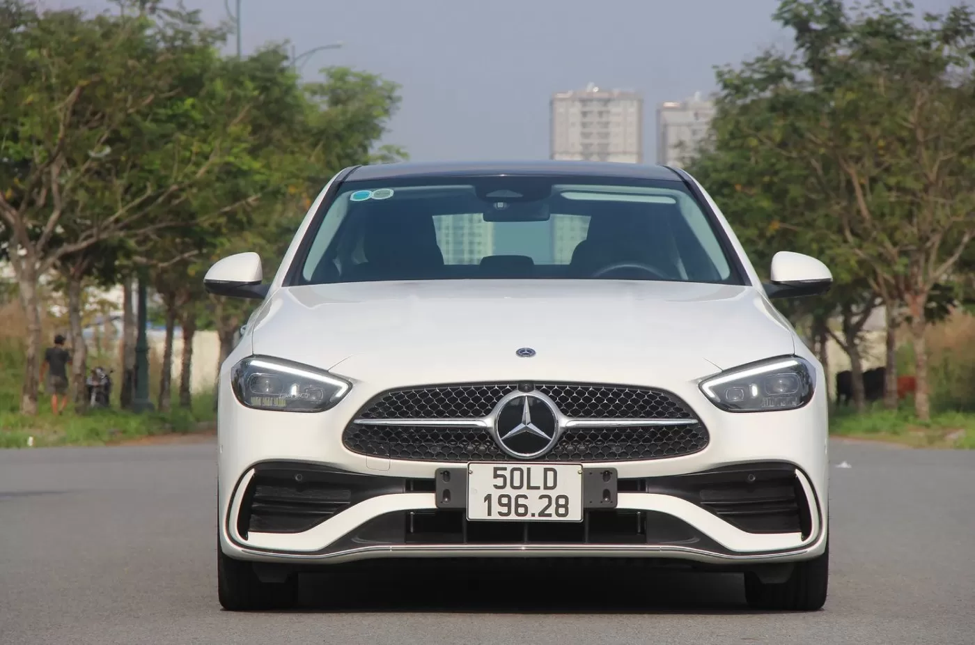 dau xe mercedes c class tinbanxe vn