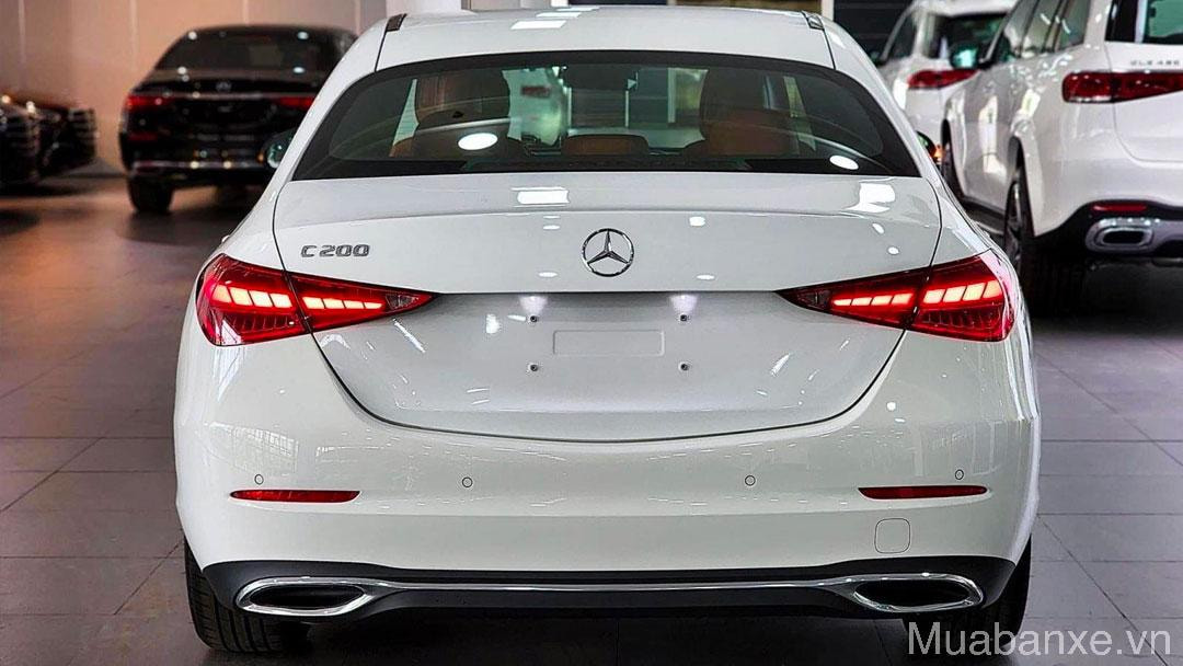 duoi xe mercedes c200 tinbanxe vn