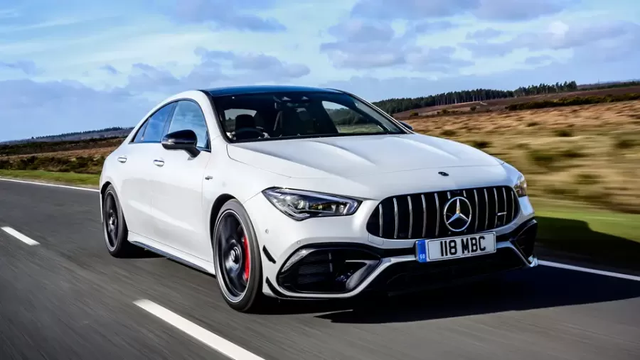 Thiết kế đầu xe mercedes cla 45 amg 